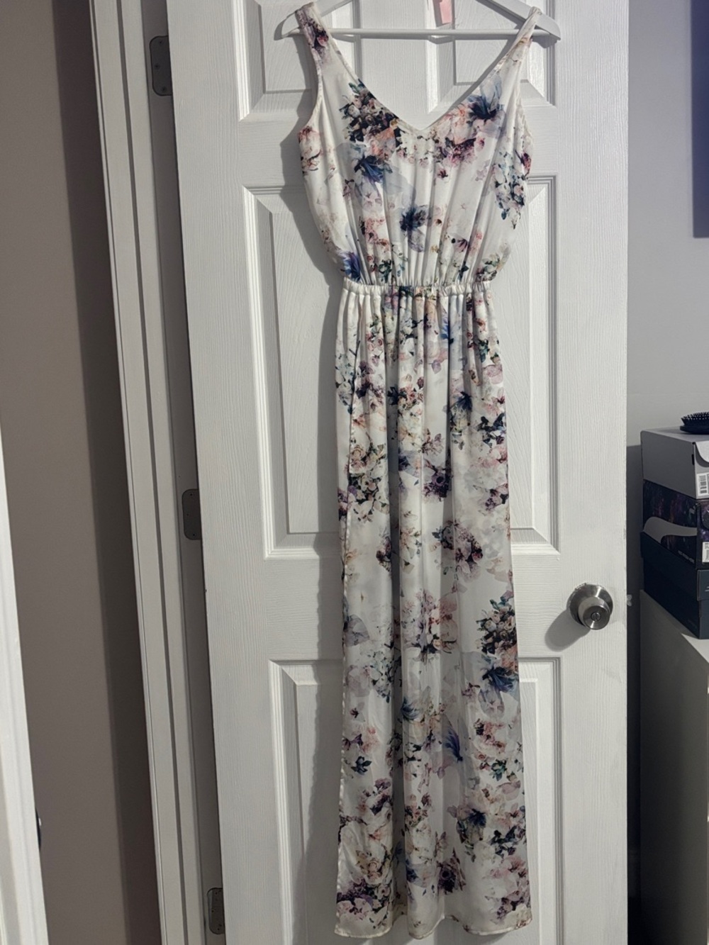 Show Me Your MuMu White Floral Maxi Dress